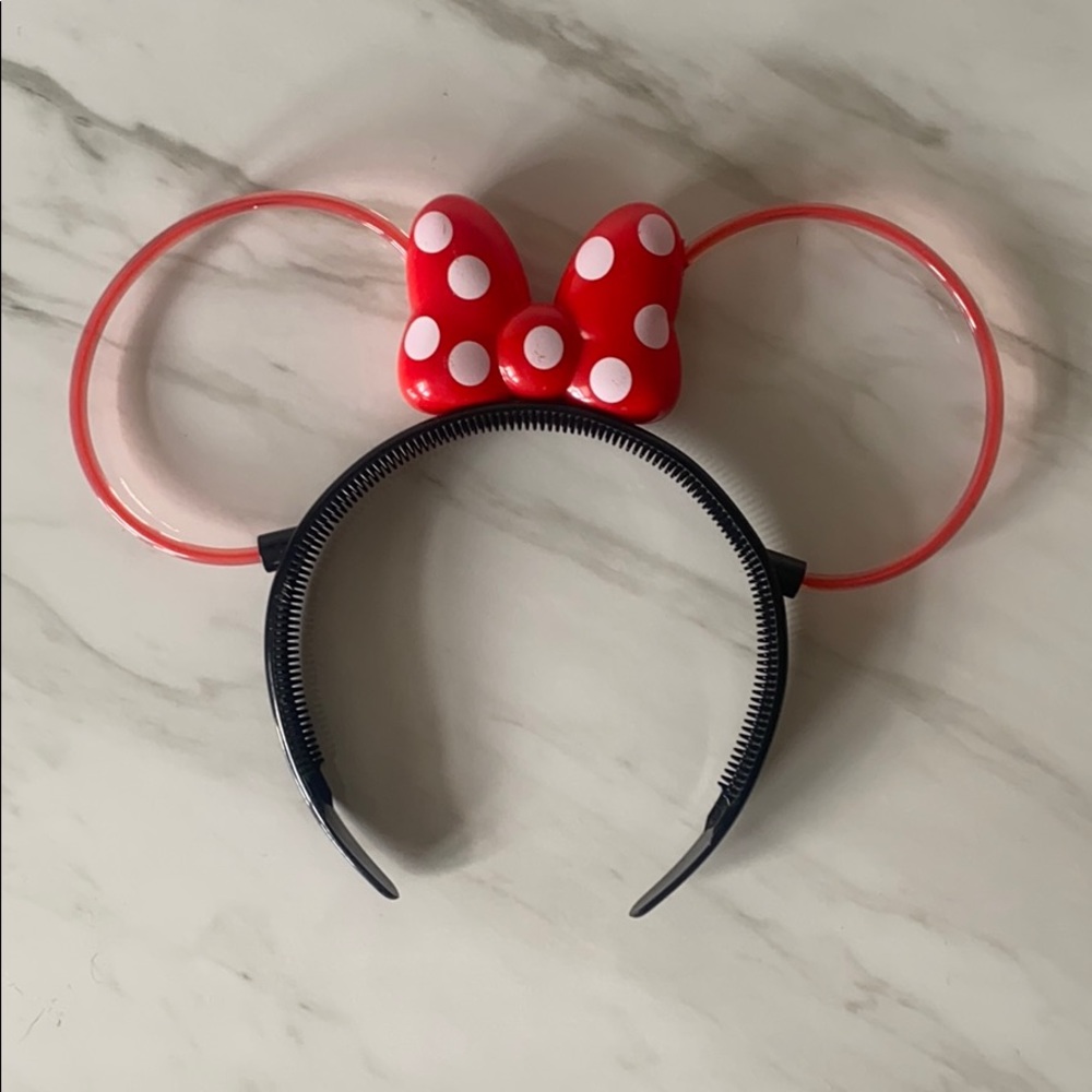 Minnie Mouse✨Light Up Ears/Bow Headband